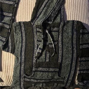 Youth baja Striped Hooded Sweater
